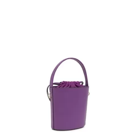 Online Sac à bonbonnière violet petit Lucia Sacs À Bandoulière