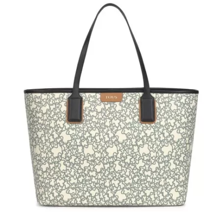Best Sac cabas Kaos Mini grand beige et avec trousse Cabas