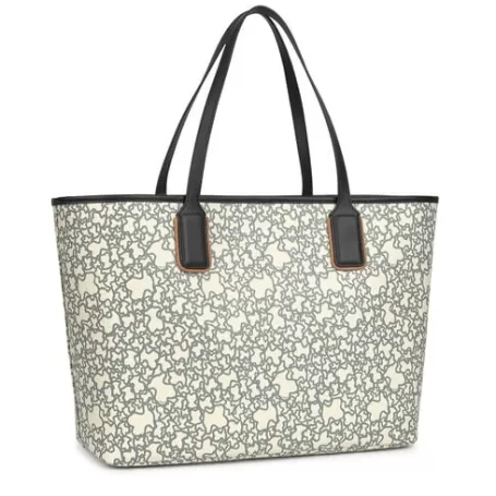 Best Sac cabas Kaos Mini grand beige et avec trousse Cabas