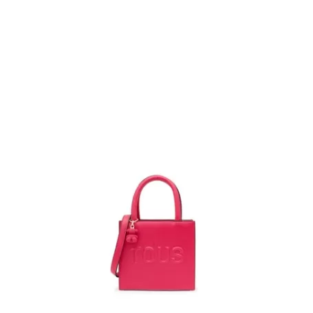 Discount Sac cube fuchsia mini Brenda Sacs À Bandoulière