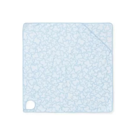 New Serviette de bain de Papa Kaos bleu ciel Accessoires