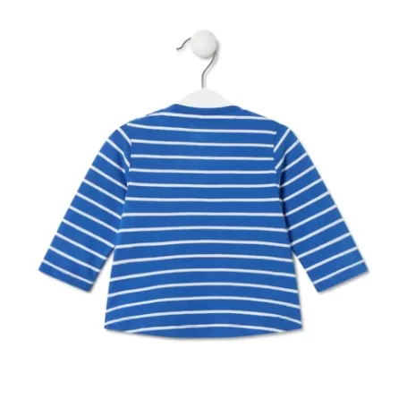 Fashion Striped t-shirt in Casual blue Bébé