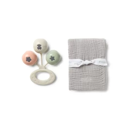 Store Swing rattle and muslin set Bébé | Accessoires