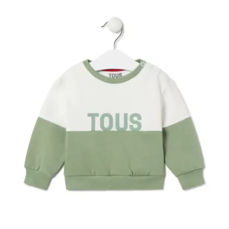 Fashion logo sweatshirt in Casual green Enfant Bébé | Enfant