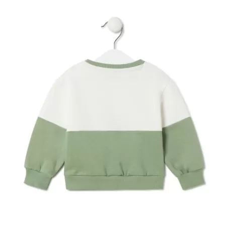 Fashion logo sweatshirt in Casual green Enfant Bébé | Enfant